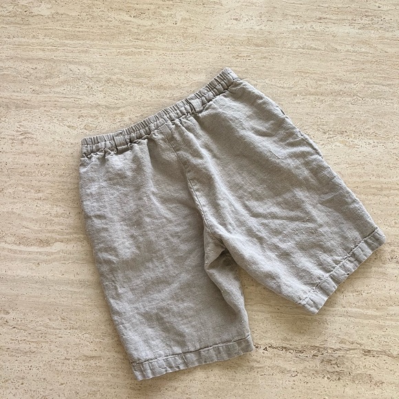 Vintage Linen Shorts - Picture 5 of 7